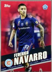 Federico Navarro [Red] Soccer Cards 2022 Topps MLS Prices