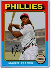 Maikel Franco [5X7 Gold] Baseball Cards 2019 Topps Archives Prices