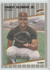 Sandy Alomar Jr. Baseball Cards 1989 Fleer Glossy Prices