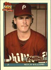 Mitch Williams Baseball Cards 1991 Topps Traded Tiffany Prices