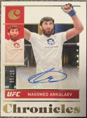 Magomed Ankalaev [Gold] Ufc Cards 2022 Panini Chronicles UFC Signatures Prices