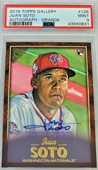 Juan Soto [Autograph Orange] #126 Baseball Cards 2018 Topps Gallery Prices