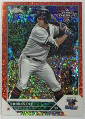 Brooks Lee [Red Mini Diamond] Baseball Cards 2023 Topps Pro Debut Chrome Prices
