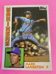 Mark Langston #70T Baseball Cards 1984 Topps Traded Tiffany Prices