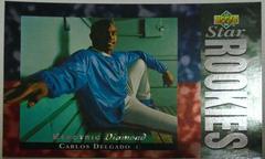 Carlos Delgado [Electric Diamond] #8 Baseball Cards 1994 Upper Deck Prices