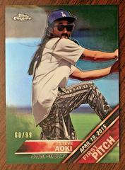 Steve Aoki [Green Refractor] Baseball Cards 2016 Topps Chrome First Pitch Prices