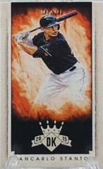 Giancarlo Stanton #58 Baseball Cards 2015 Panini Diamond Kings Prices