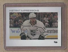 Anze Kopitar Hockey Cards 2022 Upper Deck Instant Impressions Prices