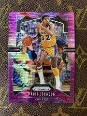 Magic Johnson [Purple Pulsar] Basketball Cards 2019 Panini Prizm Prices