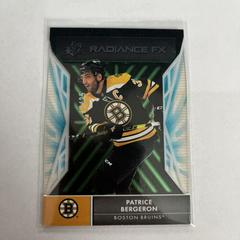 Patrice Bergeron [Green] Hockey Cards 2021 SPx Radiance FX Prices
