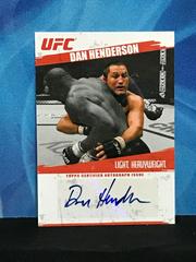 Dan Henderson [Red Ink] Ufc Cards 2009 Topps UFC Round 2 Autographs Prices