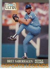 Bret Saberhagen #154 Baseball Cards 1991 Ultra Prices