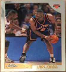 Larry Johnson Basketball Cards 1998 Topps Chrome Prices
