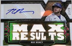 Max Muncy Baseball Cards 2022 Topps Triple Threads Autograph Relic Prices