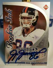 Joe Jurevicius Football Cards 1998 Collector's Edge 1st Place Rookie Ink Prices