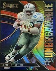 Emmitt Smith [Tie-Dye Prizm] Football Cards 2020 Panini Select Unbreakable Prices