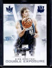 Dirk Nowitzki [Amethyst] #28 Basketball Cards 2022 Panini Court Kings Double Exposure Prices