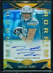 Hunter Henry [Gold] #MI-HH Football Cards 2019 Panini Certified Mirror Signatures Prices