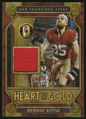 George Kittle #16 Football Cards 2023 Panini Gold Standard Heart of Threads Prices