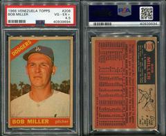 Bob Miller #208 Baseball Cards 1966 Venezuela Topps Prices