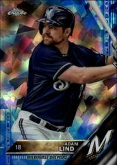 Adam Lind #57 Baseball Cards 2016 Topps Chrome Sapphire Prices