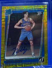 Josh Giddey [Signatures Choice Gold] Basketball Cards 2021 Panini Donruss Prices