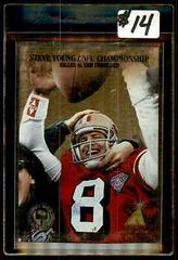 Steve Young #SS19 Football Cards 1995 Zenith Second Season Prices