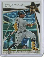 Ronald Acuna Jr. [Holo] #SS3 Baseball Cards 2022 Panini Select Stars Prices
