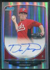 Dan Langfield [Refractor] #BCADL Baseball Cards 2013 Bowman Chrome Prospect Autograph Prices