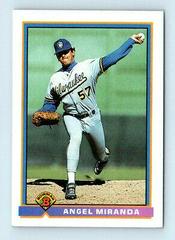 Angel Miranda #53 Baseball Cards 1991 Bowman Prices