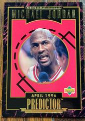 Michael Jordan #R5 Basketball Cards 1995 Upper Deck Predictor Player of the Month Prices