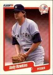 Andy Hawkins #445 Baseball Cards 1990 Fleer Prices