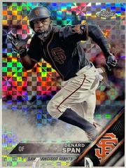Denard Span [Xfractor] Baseball Cards 2016 Topps Chrome Update Prices