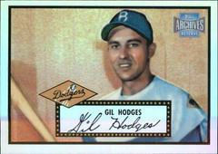 Gil Hodges [1952 Reprint] #32 Baseball Cards 2001 Topps Archives Reserve Prices