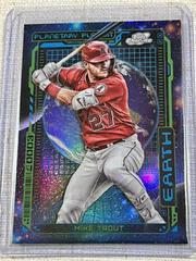 Mike Trout #PPE-2 Baseball Cards 2023 Topps Cosmic Chrome Planetary Pursuit Earth Prices