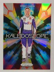 Denny Hamlin [Prizm] #7 Racing Cards 2023 Panini Prizm NASCAR Kaleidoscopic Prices