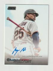 Byron Buxton [Black] #SCBA-BBN Baseball Cards 2023 Stadium Club Autographs Prices