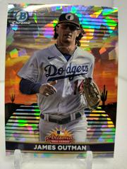 James Outman [Atomic] #AFLS-28 Baseball Cards 2022 Bowman Chrome 2021 AFL Fall Stars Prices