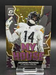 George Pickens [Purple Stars] #MH-16 Football Cards 2022 Panini Donruss Optic My House Prices