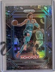 Lamelo Ball [Black Classic Icons] #10 Basketball Cards 2022 Panini Prizm Monopoly Prices