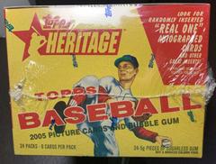 Retail Box Baseball Cards 2005 Topps Heritage Prices