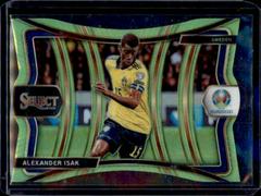 Alexander Isak [Neon Green Die Cut Prizm] Soccer Cards 2020 Panini Select UEFA Euro Prices