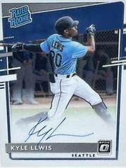 Kyle Lewis #RRS-KL Baseball Cards 2020 Panini Donruss Optic Rated Rookies Signatures Prices