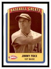 Jimmy Foxx #101 Baseball Cards 1990 Swell Greats Prices