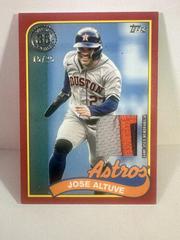 Jose Altuve [Red] #89BR-JA Baseball Cards 2024 Topps 1989 Relic Prices