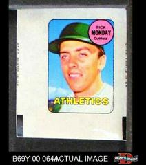 Rick Monday Baseball Cards 1969 Topps Decals Prices
