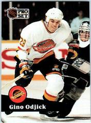 Gino Odjick Hockey Cards 1991 Pro Set Prices