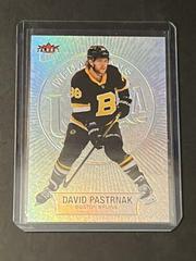 David Pastrnak [Platinum] #M-30 Hockey Cards 2021 Ultra Medallions Prices