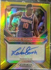 Jalen Smith [Gold Prizm] Basketball Cards 2020 Panini Prizm Rookie Signatures Prices