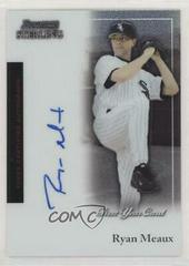 Ryan Meaux [Autograph] #BS-RM Baseball Cards 2004 Bowman Sterling Prices